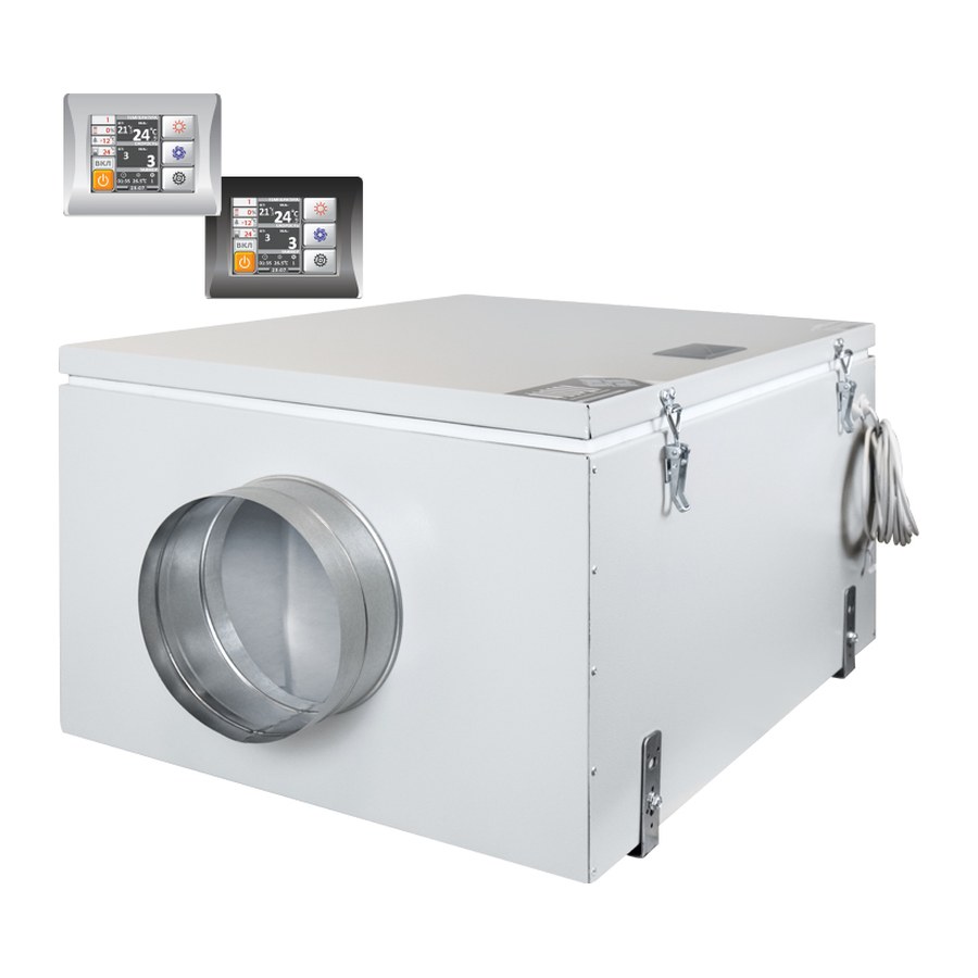 Приточная установка ФЬОРДИ ВПУ-800/6 кВт/2-GTC (380В) Приточная установка ФЬОРДИ ВПУ-800/6 кВт/2-GTC (380В)