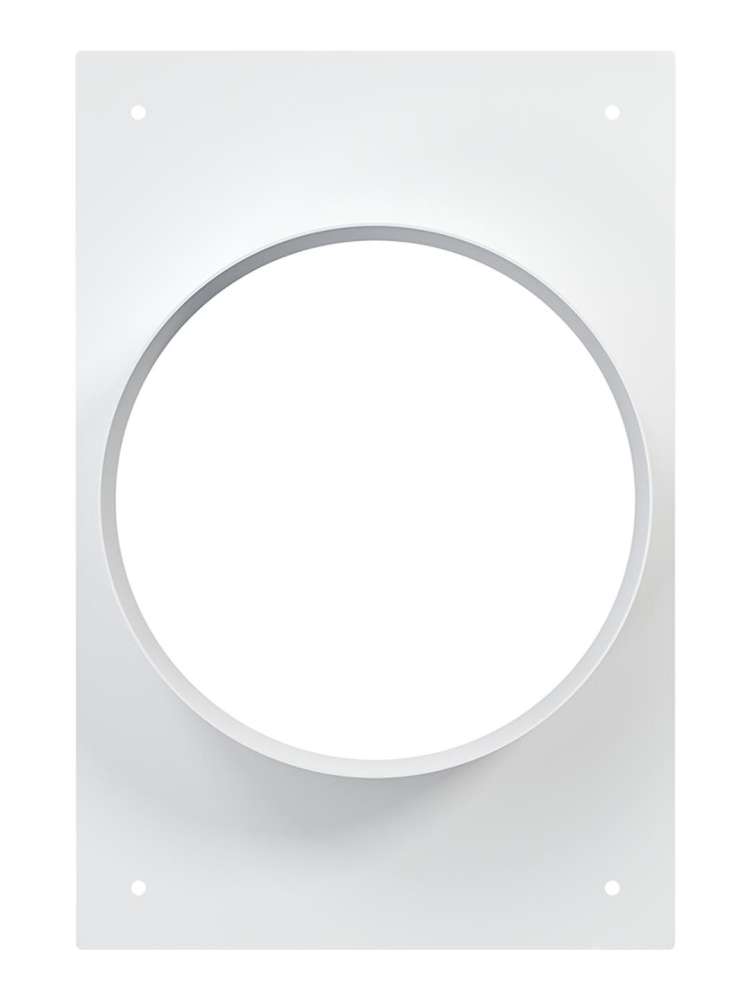 Фланец Ф D125 139х209 пластик ERA