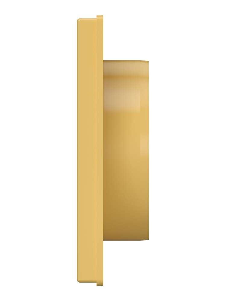 Выход стенной КФ фланец D100 жалюзи 150x150 ASA Beige ERA STREETLINE