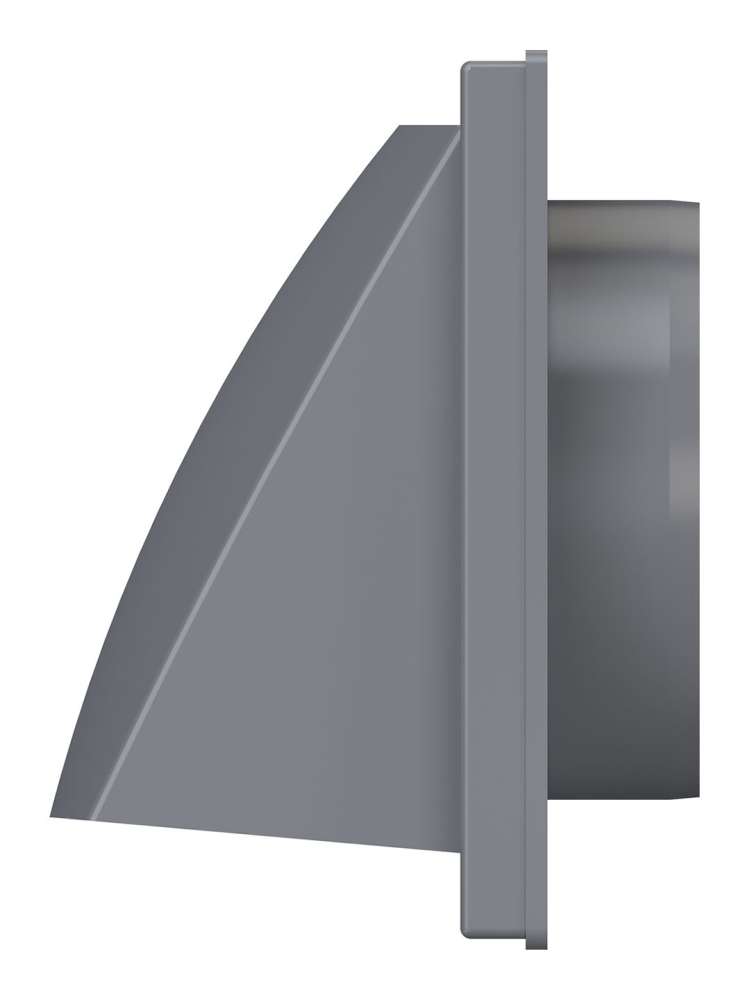 Выход стенной КФВ фланец D100 обратный клапан 150x150 ASA Gray ERA STREETLINE