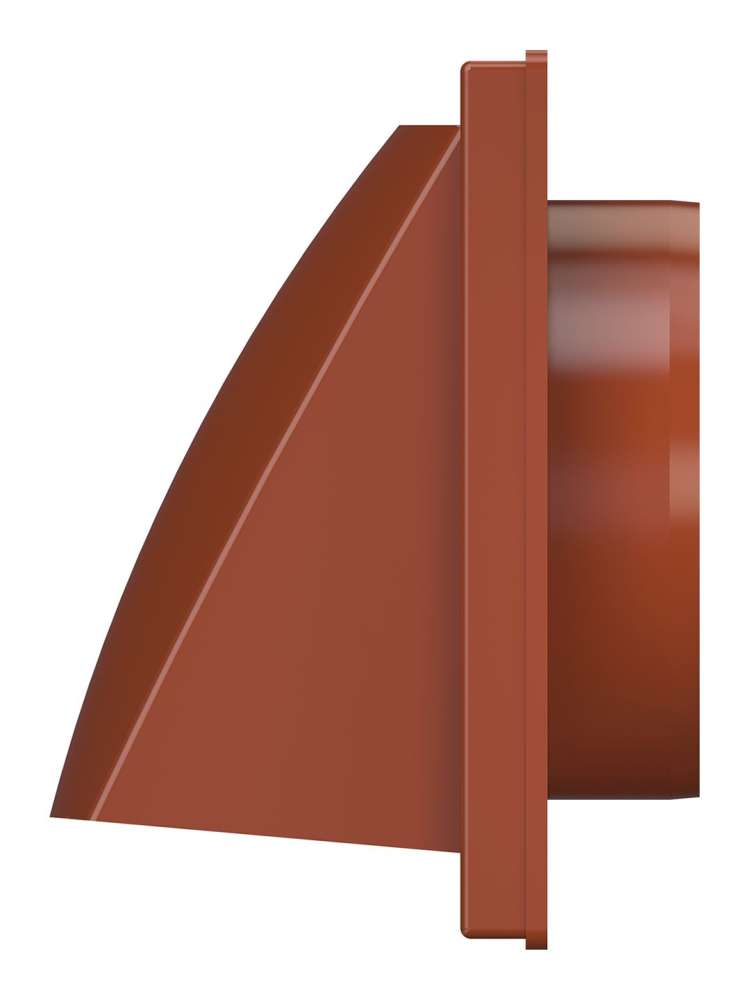 Выход стенной КФВ фланец D100 обратный клапан 150x150 ASA Terracotta ERA STREETLINE