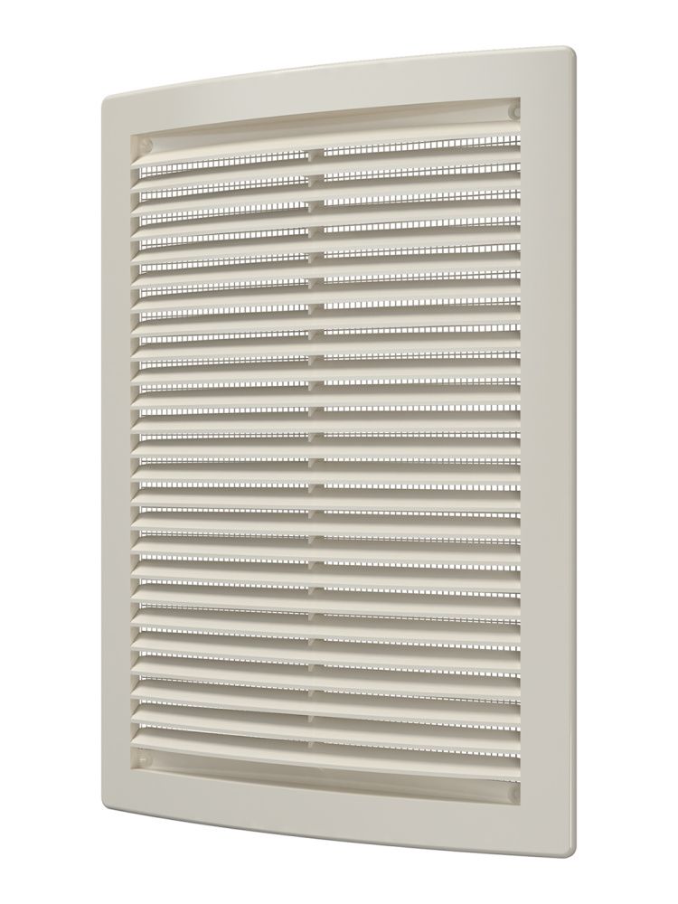 Решетка вентиляционная РЦ сетка 180х250 пластик Ivory ERA