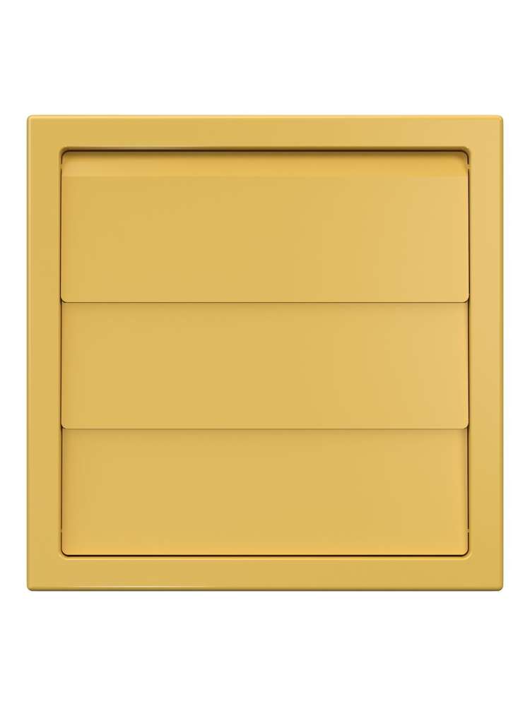 Выход стенной КФ фланец D150/160 жалюзи 190х190 ASA Beige ERA STREETLINE