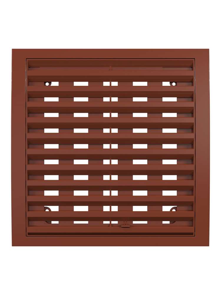 Решетка вентиляционная РРПН разъемная регулируемая 200х200 ASA Terracotta ERA STREETLINE