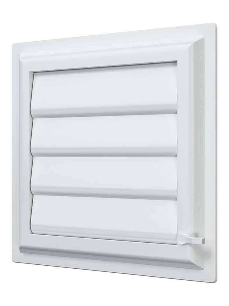 Решетка вентиляционная AIRVENT регулируемая жалюзи 281х281 пластик ERA