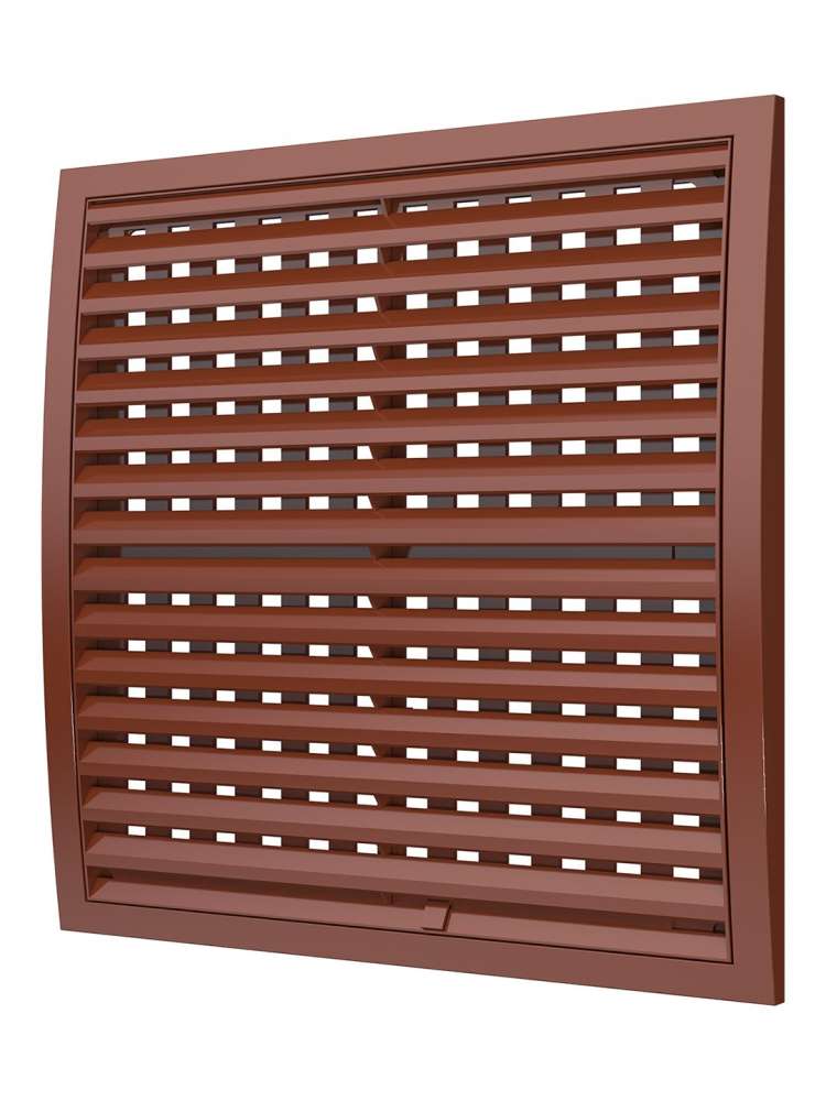 Решетка вентиляционная РРПН разъемная регулируемая 350х350 ASA Terracotta ERA STREETLINE