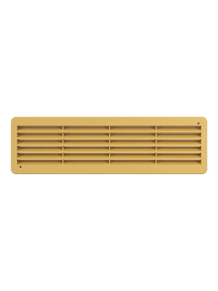 Решетка вентиляционная ДП фланец 432х117 переточная 450х131 пластик Beige ERA