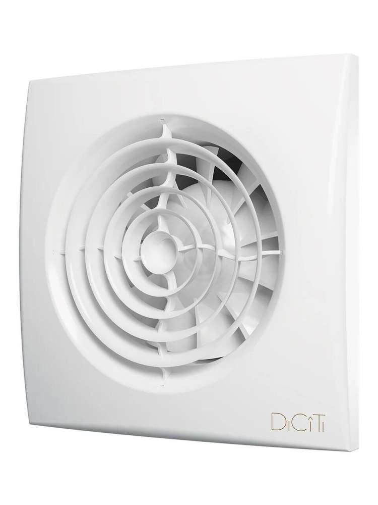 Вентилятор накладной AURA D100 обратный клапан DICITI