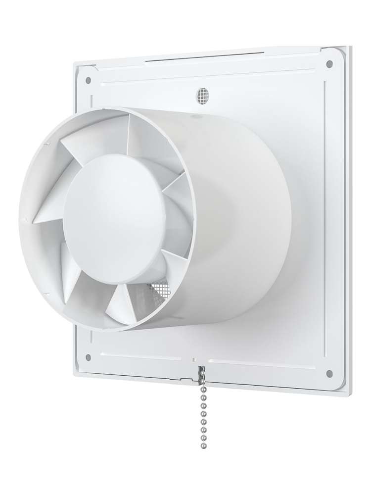 Вентилятор накладной E, тяговый выключатель, D100, ERA
