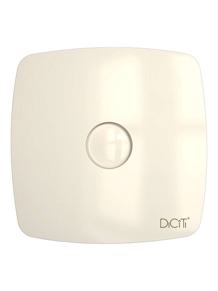 Вентилятор накладной RIO D100 обратный клапан Ivory DICITI