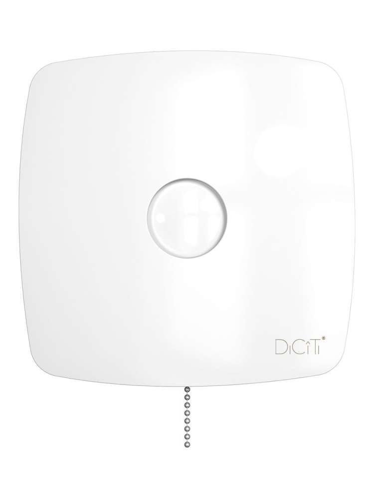 Вентилятор накладной RIO D125 обратный клапан тяговый выключатель DICITI