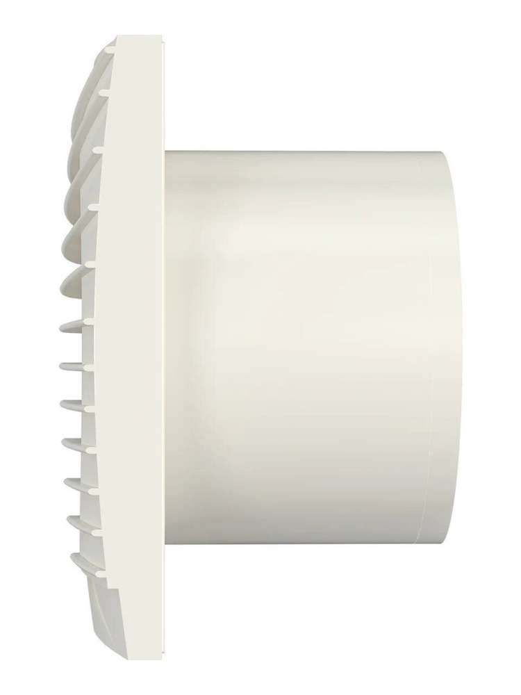 Вентилятор накладной SILENT D125 обратный клапан Ivory DICITI