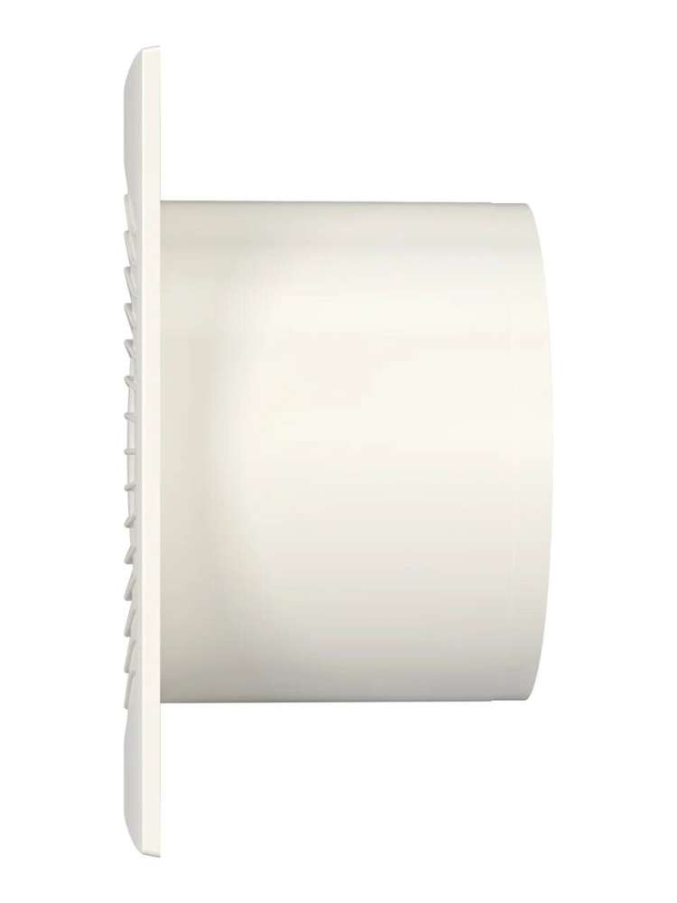 Вентилятор накладной SLIM D125 обратный клапан Ivory DICITI