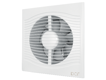 Вентилятор накладной SLIM, обратный клапан, MR, D150, DICITI