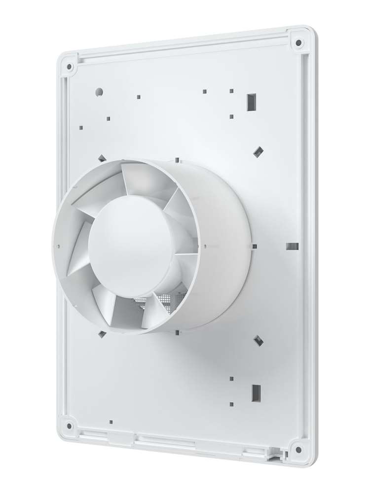 Вентилятор накладной STANDARD D125 сетка ERA