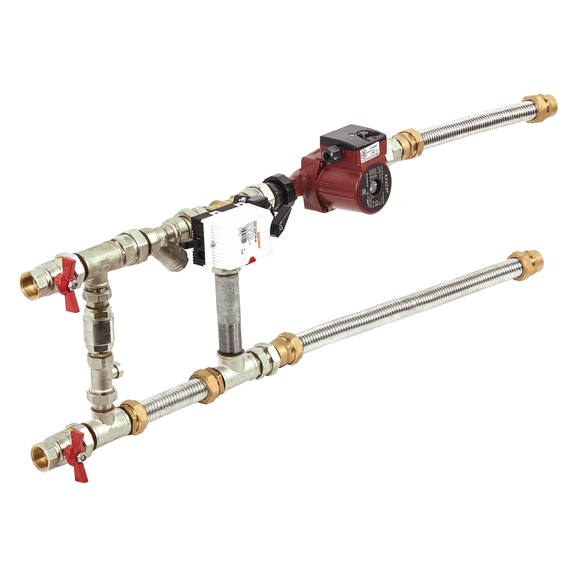Узел смесительный с гибкими подводками SHUFT MST 40-80-25.0-C24-F