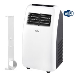 Кондиционер мобильный Ballu Aura BPAC-07 CP/N1_24Y в комплекте с адаптером Ballu UniPort 1.0