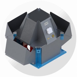 Крышный вентилятор ВКРВ №5,6, Ø560 мм