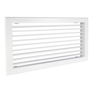 Настенная однорядная решётка ZILON 1 WA 300*150