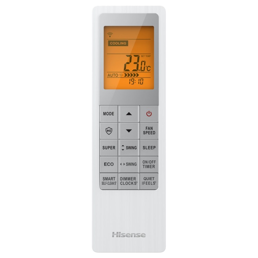Инверторная сплит-система Hisense VIBE PRO SILVER EU DC Inverter AS-10UW4RLCHD00(S)