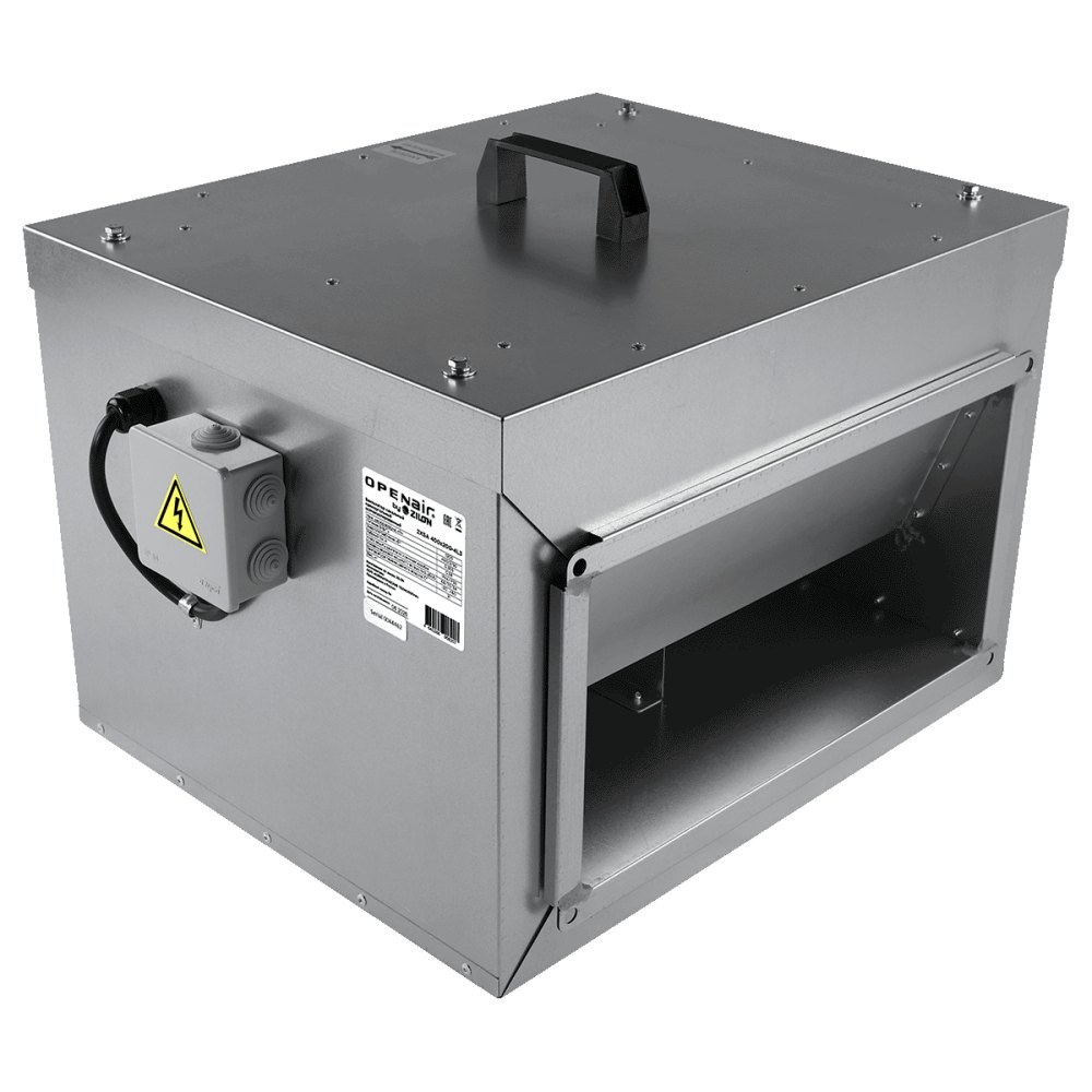 Звукоизолированный прямоугольный канальный вентилятор ZILON ZKSA 400x200-4L3