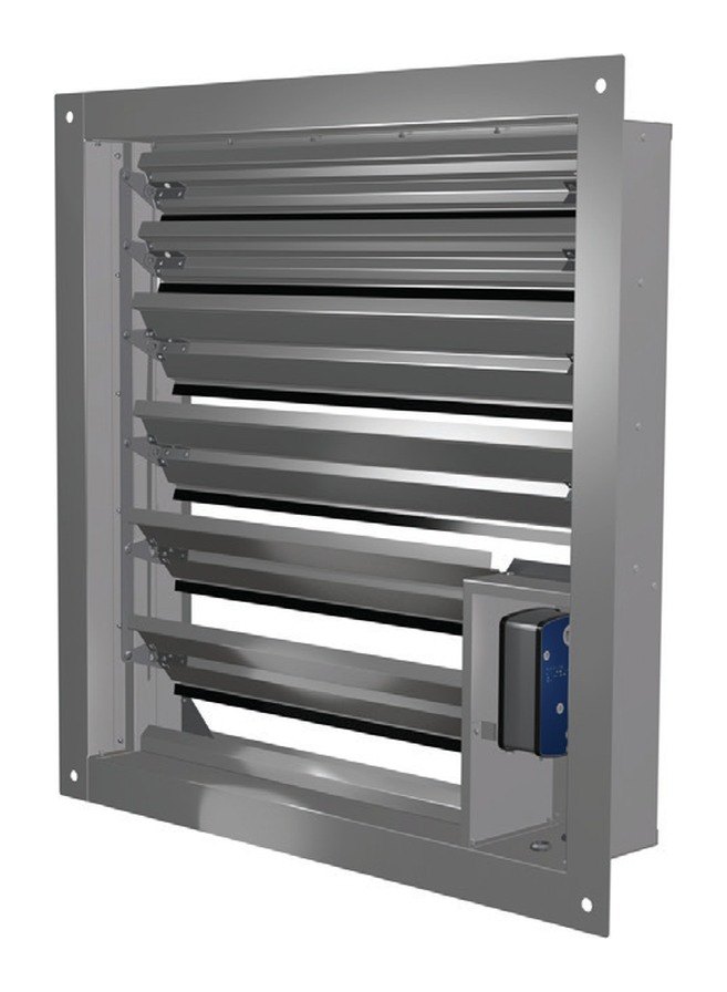 Клапан дымоудаления ДМУ-МС 600×300 многостворчатый