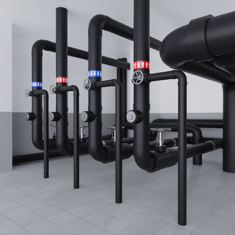 Трубка теплоизоляционная РУ-ФЛЕКС СТ 25×133 мм, 2 м